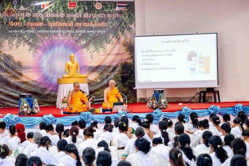 ภาพ No.347213:วันที่ 3–4 กันยายน พ.ศ. 2569 ฟังธรรม-ปฏิบัติธรรมในโครงการบวชอุบาสก–อุบาสิกาแก้ว ณ วัดพุทธสันติวัน ธรรมชัย เมืองนาคปูร์ ประเทศอินเดีย