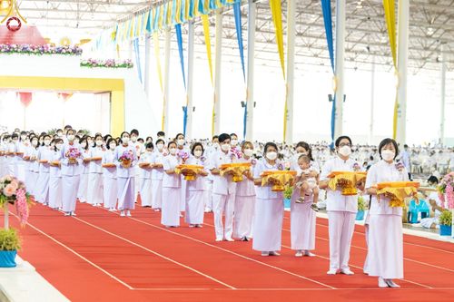 ภาพ No.65275:พิธีทอดผ้าป่า ในวันอาทิตย์ต้นเดือนที่ 4 ธันวาคม พ.ศ. 2565 ณ วัดพระธรรมกาย จ.ปทุมธานี