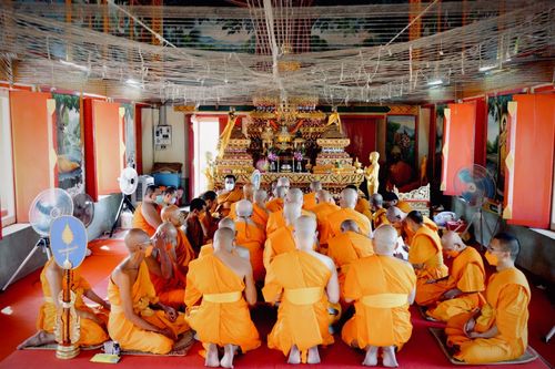 ภาพ No.66895:พิธีอุปสมบท วัดบัวแก้วเกษร อ.ลาดหลุมแก้ว จ.ปทุมธานี รับบุญจัดงานโดย กองติดต่อสอบถาม สำนักศรัทธาภิบาล เมื่อวันที่ 7 ธันวาคม พ.ศ. 2565