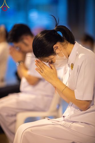 ภาพ No.90443:พิธีฉลองชัยสวดมนต์บทธัมมจักกัปปวัตตนสูตร 5,759,139,139 จบ เนื่องใน 139 ปี วันคล้ายวันเกิดด้วยรูปกายเนื้อ พระมงคลเทพมุนี (สด จนฺทสโร) พระผู้ปราบมาร วันอังคารที่ 10 ตุลาคม พ.ศ. 2566 ณ มหารัตนวิหารคด วัดพระธรรมกาย จ.ปทุมธานี