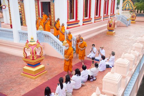 ภาพ No.67461:พิธีอุปสมบทวัดบึงกระจับ อ.พนมสารคาม จ.ฉะเชิงเทรา รับบุญจัดงานโดย สำนักกัลยาณมิตรสากล เมื่อวันที่ 7 ธันวาคม พ.ศ. 2565