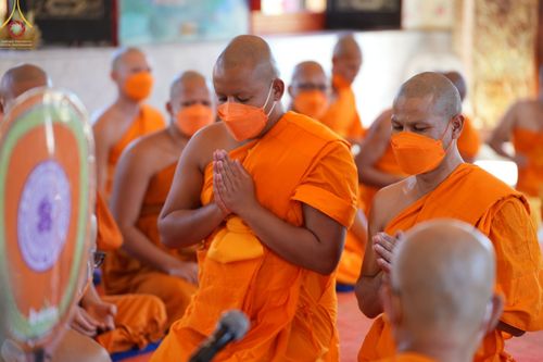 ภาพ No.66932:พิธีอุปสมบท วัดบางโฉลงใน จ.สมุทรปราการ รับบุญจัดงานโดย สำนักกัลยาณมิตรสากล เมื่อวันที่ 7 ธันวาคม พ.ศ. 2565