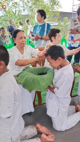 ภาพ No.133295:กิจวัตรกิจกรรมการฝึกตัวก่อนบวช และพิธีตัดปอยผมธรรมทายาท ณ ศูนย์ปฏิบัติธรรมและอบรมเยาวชนเมืองยะลา วันที่ 1-2 เมษายน พ.ศ. 2567