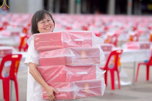 ภาพ No.219114:วันที่ 19-21 เมษายน พ.ศ. 2568 การเตรียมงานในลานธรรม , วิหารคด เพื่องานวันคุ้มครองโลก 22 เมษายน พ.ศ. 2568