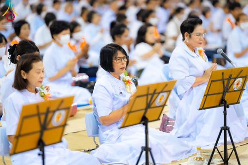 ภาพ No.121604:พิธีถวายภัตตาหารเป็นสังฆทาน แด่คณะพระธรรมยาตรา ปีที่ 12 วันที่ 31 มกราคม พ.ศ. 2567 ณ สภาธรรมกายสากล วัดพระธรรมกาย