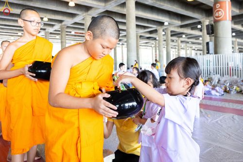 ภาพ No.84635:โครงการส่งเสริมและพัฒนาผู้เรียนมีคุณธรรม  จริยธรรม ประจำปีงบประมาณ 2566 ศูนย์พัฒนาเด็กเล็กและโรงเรียนอนุบาล องค์การบริหารส่วนตำบลคลองสาม ณ ศูนย์การเรียนรู้ UG5 Power พลังความดีสากล 5 ประการ มหารัตนวิหารคต วัดพระธรรมกาย วันอังคารที่ 25 กรกฎาคม พ.ศ. 2566