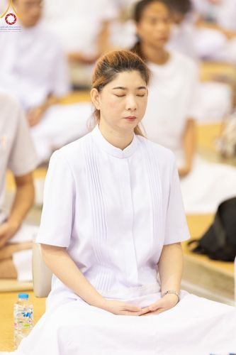 ภาพ No.151203:พิธีบูชาข้าวพระ ในวันอาทิตย์ต้นเดือน วันที่ 1 กันยายน พ.ศ. 2567 ณ สภาธรรมกายสากล วัดพระธรรมกาย