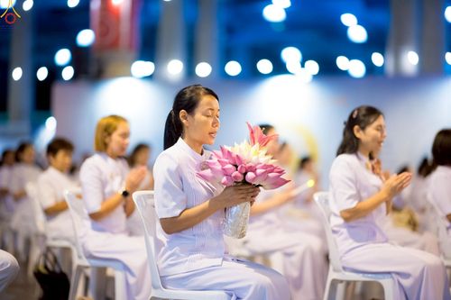 ภาพ No.244446:วันที่ 7 กันยายน พ.ศ. 2568 พิธีฉลองชัยสวดมนต์บทธัมมจักกัปปวัตตนสูตร 7,681,108,108 จบ ณ มหารัตนวิหารคด วัดพระธรรมกาย