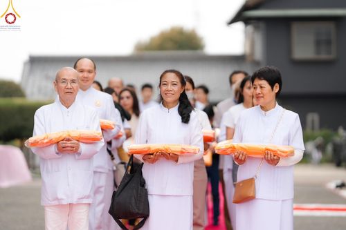 ภาพ No.133059:พิธีทอดผ้าป่าสามัคคีฉลองครบ 13 ปี วัดพระธรรมกายไอจิ แด่คณะพระภิกษุสงฆ์ 12 วัด ศูนย์สาขาทั่วภาคพื้นญี่ปุ่น วันที่ 31 มีนาคม พ.ศ. 2567