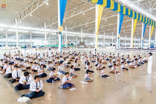 ภาพ No.245678:วันเสาร์ที่ 13 กันยายน พ.ศ. 2568 การอบรมเชิงปฏิบัติการจัดกิจกรรม "ทอดกฐินสัมฤทธิ์" ณ สภาธรรมกายสากล วัดพระธรรมกาย