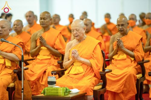 ภาพ No.134084:พิธีบูชาข้าวพระ  ในวันอาทิตย์ต้นเดือนที่ 7 เมษายน พ.ศ. 2567 ณ วัดพระธรรมกาย จ.ปทุมธานี