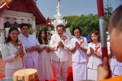 ภาพ No.61625:พิธีตัดลูกนิมิตผูกพัทธสีมา อุโบสถจิตตะอริยศุภกุล วันพฤหัสบดีที่ ๑๘ เมษายน พ.ศ.๒๕๖๗ ณ วัดกิ่วลม ตำบลบ่อหลวง อำเภอฮอด จังหวัดเชียงใหม่