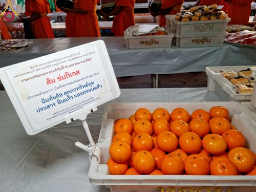 ภาพ No.113017:พิธีถวายภัตตาหารเป็นสังฆทาน แด่คณะพระธรรมยาตรา ปีที่ 12 วันที่ 16 มกราคม พ.ศ. 2567 ณ วัดโบสถ์(บน) บางคูเวียง จ.นนทบุรี