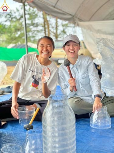 ภาพ No.127491:V.31 ทุ่มเทเพื่อบางกล่ำ การเตรียมงานของเจ้าหน้าที่หน่วยงานต่างๆ  เพื่องานธรรมยาตราอัญเชิญพระบรมสารีริกธาตุ ประดิษฐาน ณ มหารัตนเจดีย์สิริปทุมสวรรค์ (เจดีย์อริยพุทธะ 5 พระองค์) ณ ศูนย์ปฏิบัติธรรมภาคใต้ อ.บางกล่ำ จ.สงขลา ระหว่างวันที่ 9-10 มีนาคม พ.ศ. 2567