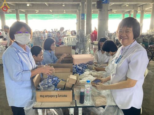 ภาพ No.61383:V.36 ทุ่มเทเพื่อพ่อ 80 ปี ภาพการเตรียมงานของหน่วยงานต่างๆ เพื่อพิธีฉลองอายุวัฒนมงคล 80 ปี หลวงพ่อธัมมชโย และรับถวายมหาสังฆทาน 10,000 กว่าวัดทั่วประเทศ ในวันคุ้มครองโลก จันทร์ที่ 22 เมษายน พ.ศ.2567