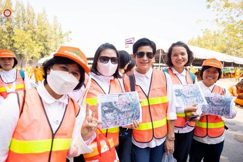 ภาพ No.113445:V.12 พลังหมู่ การเตรียมงาน เก็บงาน การรับบุญของเจ้าหน้าที่หน่วยงานต่างๆ เพื่อโครงการธรรมยาตรา ปีที่ 12 ระหว่างวันที่ 2 - 31 มกราคม พ.ศ. 2567