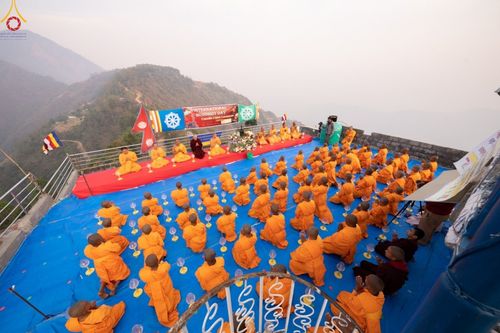 ภาพ No.80374:โครงการบรรพชาสามเณรภาคฤดูร้อน 100 รูป   ณ วัดมาศคันธะพุทธวิหาร เมืองลลิตปูร ประเทศเนปาล   ระหว่างวันที่ 5-15 เมษายน พ.ศ. 2566