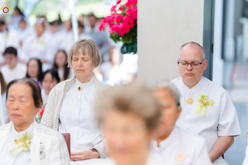 ภาพ No.286197:วันที่ 13 กรกฎาคม พ.ศ. 2568  พิธีทอดผ้าป่าฉลอง 13 ปี  วัดพระธรรมกายสวิตเซอร์แลนด์