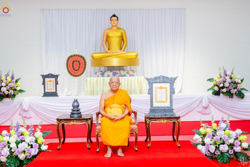 ภาพ No.343029:วันอาทิตย์ที่ 9 สิงหาคม พ.ศ.2569 พิธีมอบพัด ตั้งฐานานุกรม พระราชภาวนาวชิรวิเทศ วิ. ณ ห้องอาคารปลูกศรัทธา 2 วัดพระธรรมกาย