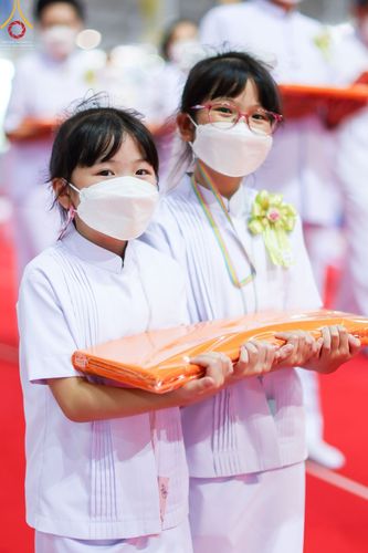 ภาพ No.46909:ประมวลภาพพิธีทอดผ้าป่าธรรมชัย ณ วัดพระธรรมกาย (5 มิถุนายน พ.ศ. 2565)