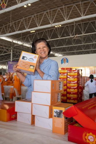 ภาพ No.322174:วันที่ 14 เมษายน พ.ศ.2569 การเตรียมกล่องไทยธรรม วันสุดท้าย เพื่องานถวายมหาสังฆทาน 40,000 กว่าวัดทั่วประเทศ วันคุ้มครองโลก 22 เมษายน พ.ศ.2569 วัดพระธรรมกาย