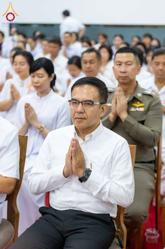 ภาพ No.316265:วันเสาร์ที่ 28 มีนาคม พ.ศ. 2569 พิธีบำเพ็ญกุศล คุณพ่อณรงค์ จินตมากุล  สิริอายุ 99 ปี 11 เดือน โยมบิดา พระครูปลัดรัตนวีรวัฒน์ (รังสฤษดิ์ อิทฺธิจินตโก) ที่ปรึกษาเจ้าคณะจังหวัดปทุมธานี เจ้าอาวาสวัดพระธรรมกาย  ณ ห้องปลูกศรัทธา 2 วัดพระธรรมกาย ปทุมธานี