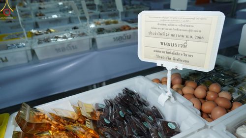 ภาพ No.74666:พิธีถวายภัตตาหารเป็นสังฆทาน แด่คณะพระธรรมยาตราฯ ในโครงการธรรมยาตรากตัญญูบูชา มหาปูชนียาจารย์ พระมงคลเทพมุนี(สด จนฺทสโร) พระผู้ปราบมาร อนุสรณ์สถาน 7 แห่ง ปีที่ 11 วันที่ 28 มกราคม พ.ศ. 2566