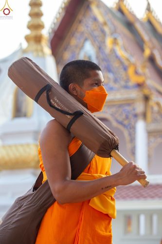 ภาพ No.72495:พิธีต้อนรับพระธรรมยาตรา ในโครงการธรรมยาตรากตัญญูบูชา มหาปูชนียาจารย์ พระมงคลเทพมุนี(สด จนฺทสโร) พระผู้ปราบมาร อนุสรณ์สถาน 7 แห่ง ปีที่ 11 วันที่ 18 มกราคม พ.ศ. 2566 ณ อนุสรณ์สถานลำดับที่ 4 สถานที่เกิดด้วยกายธรรม วัดโบสถ์ (บน) บางคูเวียง อ.บางกรวย จ.นนทบุ