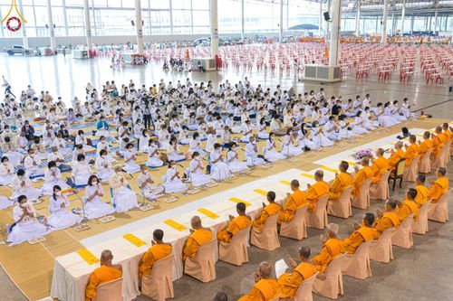 พิธีถวายภัตตาหารเป็นสังฆทาน แด่คณะพระธรรมยาตราฯ ในโครงการธรรมยาตรากตัญญูบูชา มหาปูชนียาจารย์ พระมงคลเทพมุนี(สด จนฺทสโร) พระผู้ปราบมาร อนุสรณ์สถาน 7 แห่ง ปีที่ 11 วันที่ 31 มกราคม พ.ศ. 2566