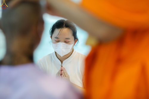 ภาพ No.63659:พิธีปลงผมนาคธรรมทายาท โครงการอุปสมบทบูชาธรรม มหาปูชนียาจารย์ประจำปี 2565 วันที่ 19 พฤศจิกายน พ.ศ. 2565 ณ สภาธรรมกายสากล วัดพระธรรมกาย