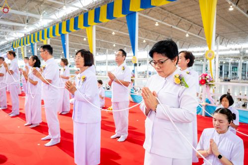 ภาพ No.342823:วันอาทิตย์ที่ 9 สิงหาคม พ.ศ.2569 พิธีจุดเทียนใจ ไฟนิรันดร์ อนันตชัย ณ รัตนบัลลังก์ วัดพระธรรมกาย