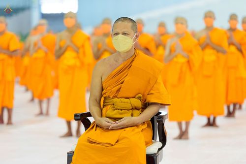 ภาพ No.44393:ประมวลภาพพิธีบรรพชา และพิธีถวายบาตร โครงการบวชภาคฤดูร้อน พ.ศ. 2565