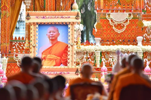 ภาพ No.48941:ประมวลภาพพิธีพระราชทานเพลิงศพ พระสุธรรมญาณวิเทศ (สุธรรม สุธมฺโม)