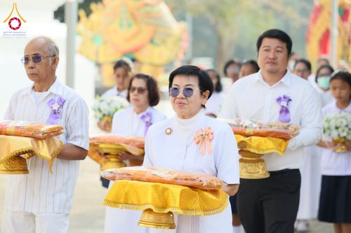 ภาพ No.300339:วันที่ 22 มกราคม พ.ศ. 2569 พิธีทอดผ้าป่าทำนุบำรุงศาสนสถาน ณ วัดรางกำหยาด ต.บางภาษี อ.บางเลน จ.นครปฐม ในโครงการธรรมยาตรา กตัญญูบูชา มหาปูชนียาจารย์ พระมงคลเทพมุนี(สด จนฺทสโร) พระผู้ปราบมาร อนุสรณ์สถาน 7 แห่ง ปีที่ 14