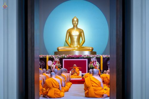 ภาพ No.47736:ประมวลภาพพิธีอุปสมบท โครงการบรรพชาอุปสมบทหมู่ รุ่นเข้าพรรษา 2565