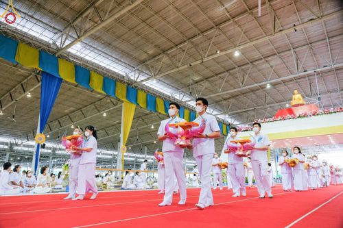ภาพ No.46913:ประมวลภาพพิธีทอดผ้าป่าธรรมชัย ณ วัดพระธรรมกาย (5 มิถุนายน พ.ศ. 2565)