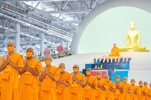 ภาพ No.44399:ประมวลภาพพิธีบรรพชา และพิธีถวายบาตร โครงการบวชภาคฤดูร้อน พ.ศ. 2565