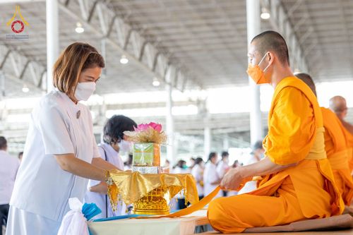 ภาพ No.49964:ประมวลภาพพิธีถวายคิลานเภสัช และอุปกรณ์ทางการแพทย์แด่คณะสงฆ์ วันเสาร์ที่ 20 สิงหาคม พ.ศ. 2565