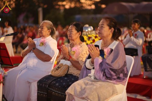 ภาพ No.309078:วันศุกร์ที่ 6 กุมภาพันธ์ พ.ศ.2569 พิธีจุดประทีปโคมลาน ปล่อยโคมลอยถวายเป็นพุทธบูชา  ณ ลานธรรมเจดีย์วัดทุ่งเจริญธรรม อ.อมก๋อย จ.เชียงใหม่