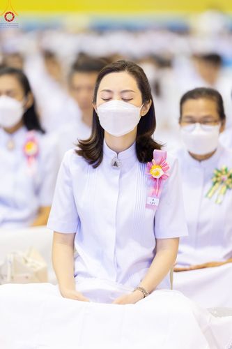 ภาพ No.89876:พิธีปฎิบัติธรรมและพิธีทอดผ้าป่าสมทบกฐินครั้งที่ 3 เนื่องใน 139 ปี วันคล้ายวันเกิดด้วยรูปกายเนื้อ พระมงคลเทพมุนี (สด จนฺทสโร) พระผู้ปราบมาร วันอังคารที่ 10 ตุลาคม พ.ศ. 2566 ณ วัดพระธรรมกาย จ.ปทุมธานี