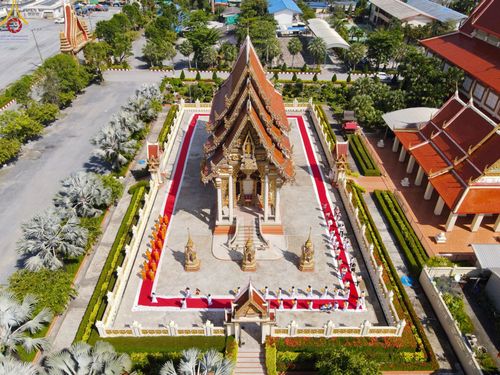 ภาพ No.66757:พิธีอุปสมบทวัดธัญญะผล อ.ลำลูกกา จ.ปทุมธานี รับบุญจัดงานโดยกอง AEC สำนักต่างประเทศ เมื่อวันที่ 7 ธันวาคม พ.ศ. 2565