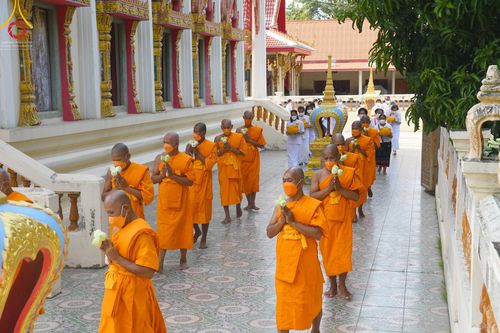 ภาพ No.67501:พิธีอุปสมบทวัดบัวลอย อ.หนองแค จ.สระบุรี รับบุญจัดงานโดย  สำนักองค์ประธาน เมื่อวันที่ 9 ธันวาคม พ.ศ. 2565