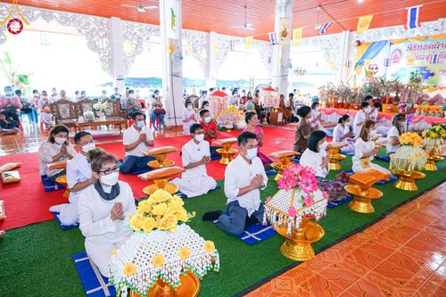 พิธีทอดกฐินสามัคคีทั่วไทย 5,000 วัด โดยคณะศิษยานุศิษย์วัดพระธรรมกาย น้อมบูชาธรรม 78 ปี หลวงพ่อธัมมชโย วันที่ 5 พฤศจิกายน พ.ศ. 2565 วัดเวฬุวันคิรีวงค์ อ.ด่านช้าง จ.สุพรรณบุรี