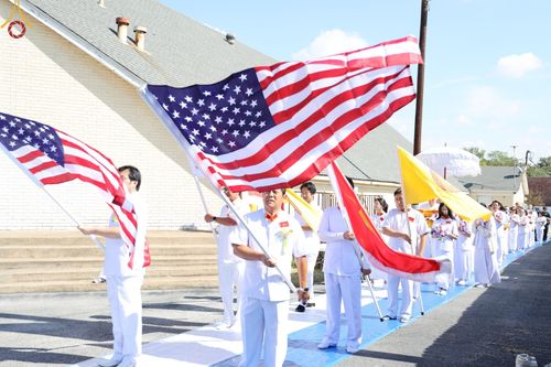 ภาพ No.64151:พิธีทอดกฐินสามัคคี เพื่อการเผยแผ่วิชชาธรรมกายและมหาปฏิสังขรณ์ วัดพระธรรมกายเท็กซัส ประเทศสหรัฐอเมริกา วันอาทิตย์ที่ 30 เดือนตุลาคม พ.ศ. 2565