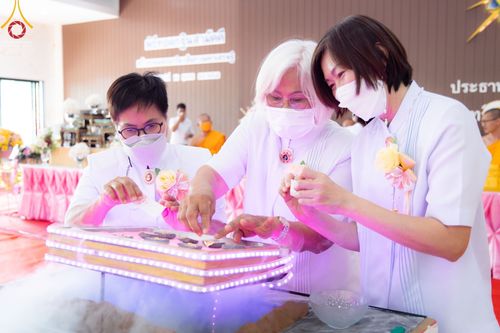 ภาพ No.64542:พิธีทอดกฐินสามัคคี สร้างถนนคอนกรีตเส้นทางมหาเศรษฐี วันอาทิตย์ที่ ๓๐ ตุลาคม พ.ศ. ๒๕๖๕ ณ ธุดงคสถานบ้านหมี่ ( เขาดอนดึง) ต.ดอนดึง อ.บ้านหมี่ จ.ลพบุรี