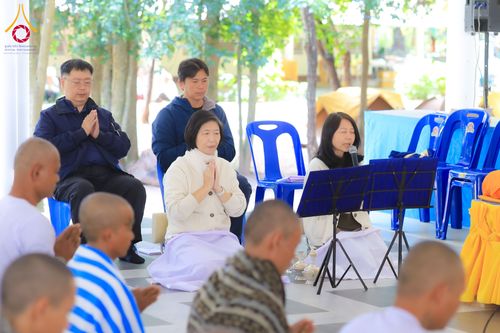 ภาพ No.285581:วันที่ 26-30  พฤศจิกายน พ.ศ. 2568  กิจกรรมสวดมนต์ นั่งสมาธิ ฟังธรรม ของนาคธรรมทายาท ในโครงการบวชบูชาธรรมมหาปูชนียาจารย์  ณ ศูนย์ปฏิบัติธรรมบุรีรัมย์ จ.บุรีรัมย์