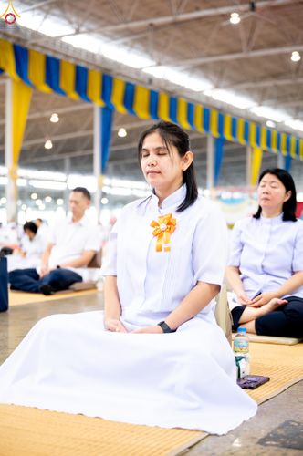 ภาพ No.342730:วันอาทิตย์ที่ 9 สิงหาคม พ.ศ.2569 พิธีจุดเทียนใจ ไฟนิรันดร์ อนันตชัย ณ รัตนบัลลังก์ วัดพระธรรมกาย