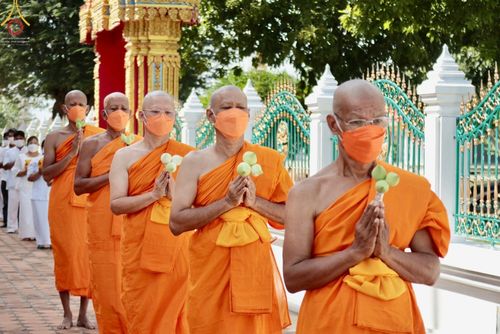 ภาพ No.66823:พิธีอุปสมบท วัดตลาดใหม่ จ.อ่างทอง รับบุญจัดงานโดย สำนักบริการกลาง เมื่อวันที่ 7 ธันวาคม พ.ศ. 2565