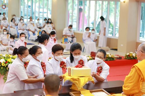 ภาพ No.64210:พิธีทอดกฐินสามัคคีเพื่อเติมเต็มสระมหาเศรษฐี /ห้องปฎิบัติธรรม อาคารธรรมสภา /กุฎิพระมหาเถระ ประจำปีพุทธศักราช 2565  โดยผู้มีบุญ จ.ชลบุรี และคณะกัลยาณมิตรทั่วโลก วันอาทิตย์ที่ 30 ตุลาคม พ.ศ. 2565  ณ ธุดงคสถานชลบุรี