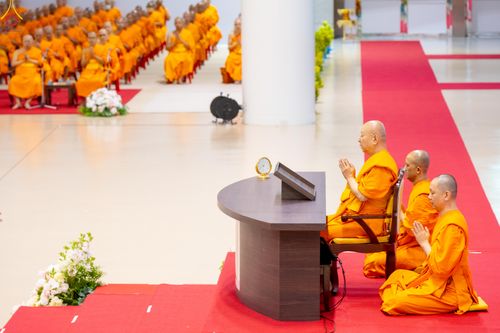 ภาพ No.311719:วันอังคารที่ 3 มีนาคม พ.ศ.2569 ปฏิบัติธรรมภาคสายวันมาฆบูชา พิธีถวายภัตตาหารเป็นสังฆทาน ณ สภาธรรมกายสากล วัดพระธรรมกาย